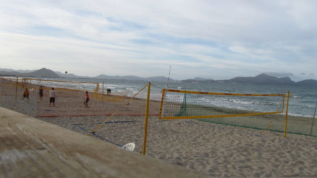 boisko do gry w siatkówkę plażową, Can Picafort, Majorka