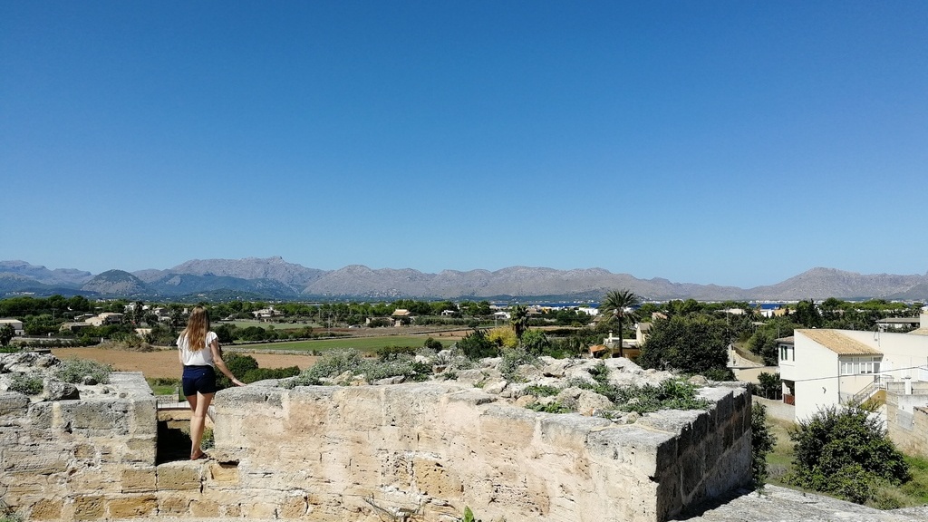 Widok z murów obronnych, Alcudia, Majorka