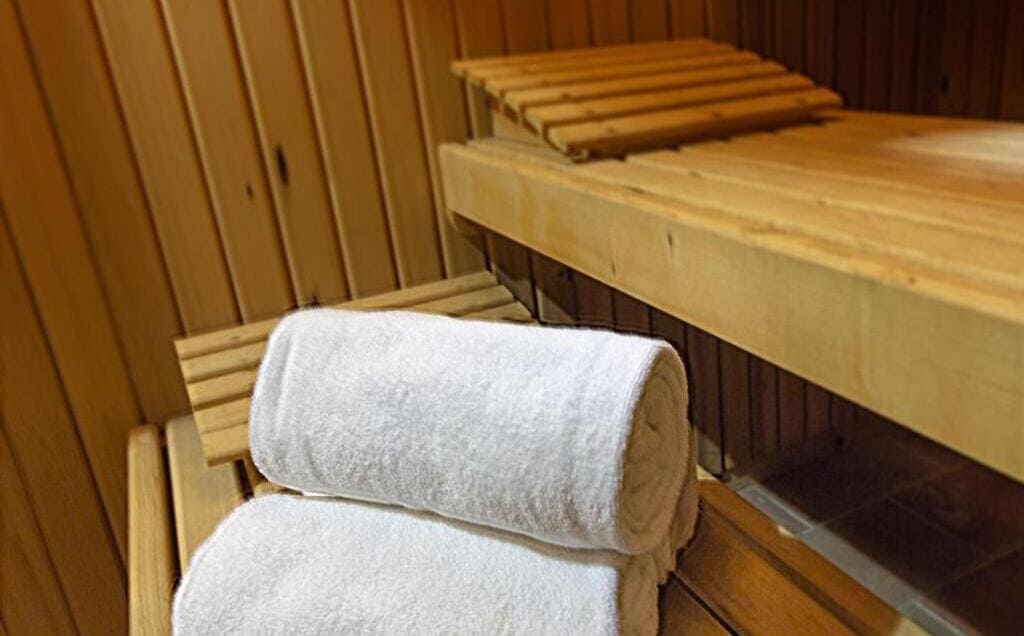 sauna w Es Bauló Petit Hotel na Majorce