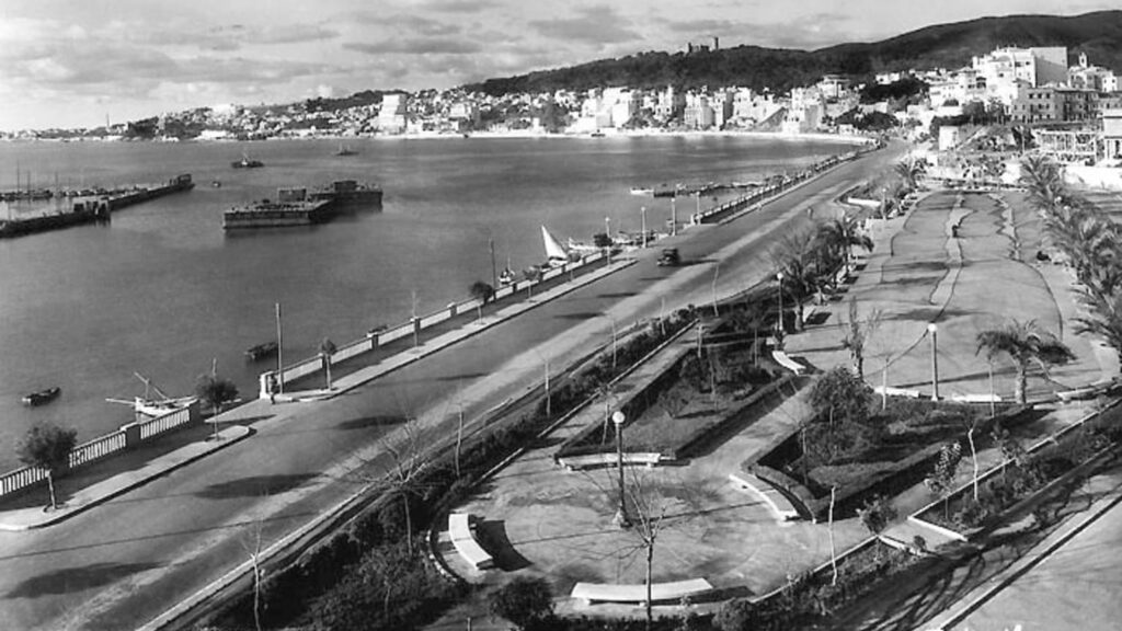 Palma de Mallorca, Paseo Maritimo, lata 60-te XX w., historia Majorki