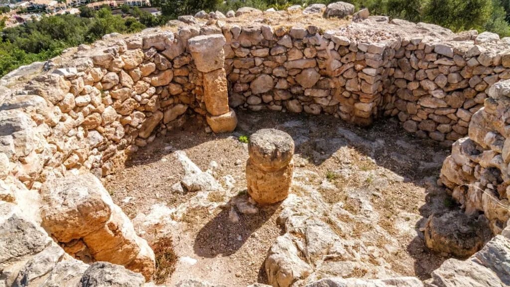 puig de sa morisca, park archeologiczny na Majorce